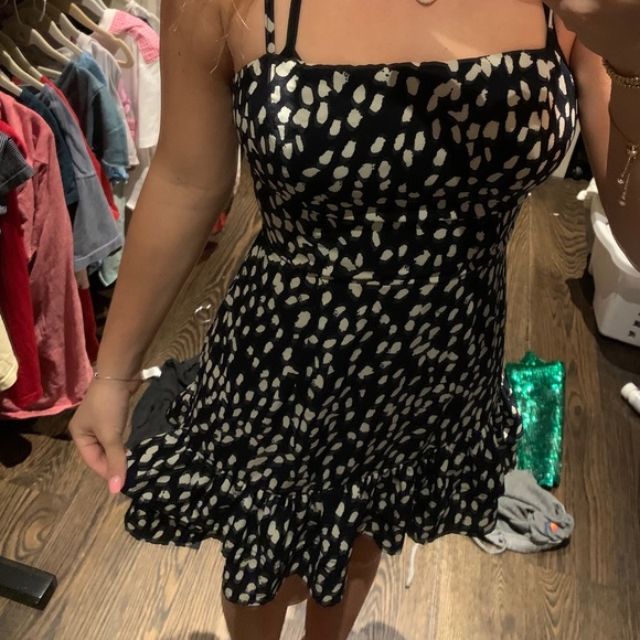 COPY - Princess Polly polka dot dress - Picture 1 of 4